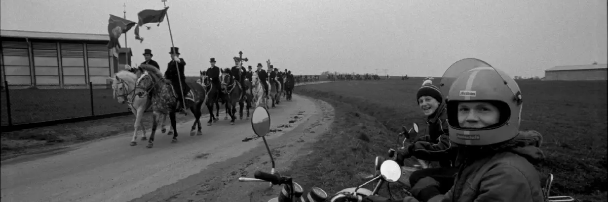 Jürgen Matschie, Osterreiten, Radibor 1983